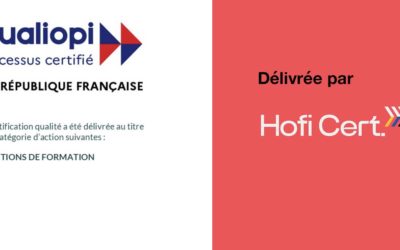 Certification Qualiopi de notre organisme de formation